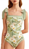 (new) Size:2XL, 2023 Women Floral One Piece