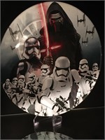 Star Wars action figure plate