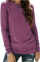 New - 1PC - Purple - AUTOMET Womens Long Sleeve