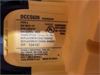 DEWALT 20V Max Compact Cordless Chainsaw $168
