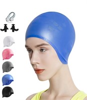 (new)Swim Cap,Silicone Swimming Caps for Women