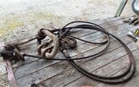VERY LARGE LIFTING CABLE- LARGE RING WITH 4