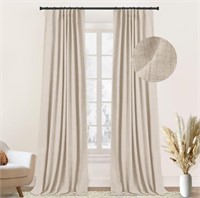 (New/ packed) zeerobee 100% Black Out Curtains
