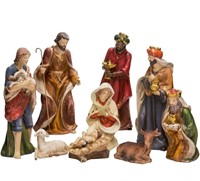 (new)Kurt Adler Porcelain Nativity Figures Table