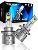 (new)NOVSIGHT H13 LED Bulbs 40000LM, 900%