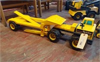 TONKA TRUCK WITH TRAILER WITH RAMPS