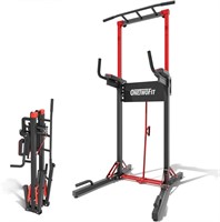 ONETWOFIT Enhanced Power Tower Pull Up Bar Station