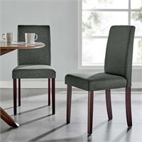 La Mode Upholstered Dining Chairs Set of 2