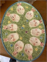 Vintage Egg Platter