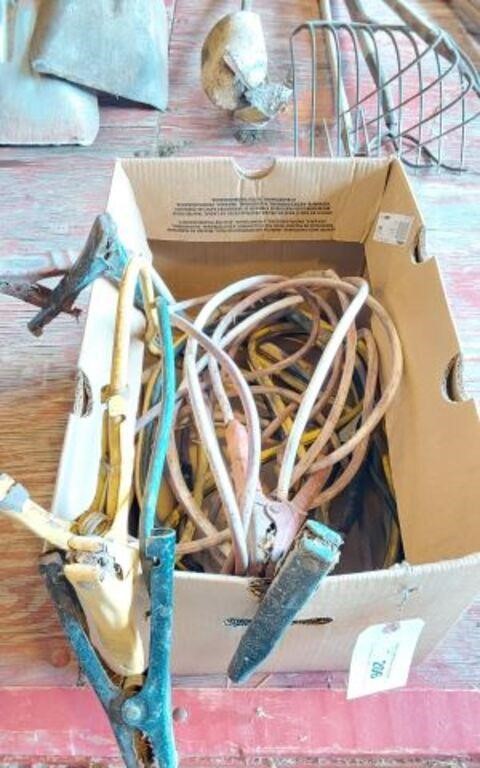 JUMPER CABLES- CONTENTS OF BOX-