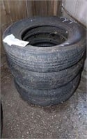 3 TIRES- 185/75 R 14