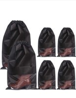 New Set of 6 Tall Boot Bags for Travel Non-Woven