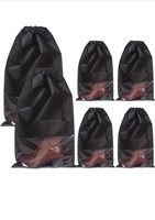 DIOMMELL Set of 6 Tall Boot Bags for Travel