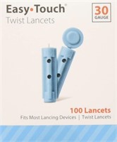 New - EasyTouch 830101 Twist Lancet with Blood