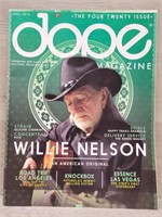 April 2016 Dope Magazine Willie Nelson Cover