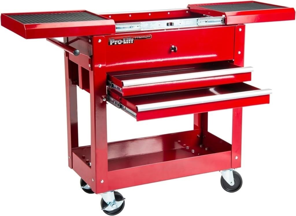 Pro-Lift M-0004 Tool Cart, 350 lbs Capacity, 1Pack