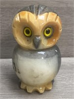 Alabaster Stone Carved Owl