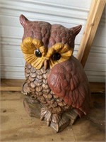 Large Porcelain Owl