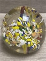 Large Art Glass Paperweight