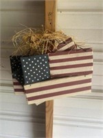 4 American Flag Signs