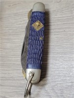 Cub Scouts 3 Blade Blue Handle Pocket Knife