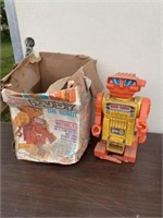 Rudy the Robot with box