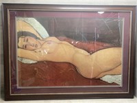 Signed Madi Nude Picture 47"x34”