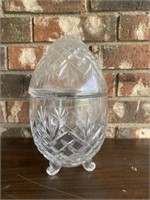 Very nice Egg shaped oriental Candy Dish