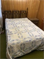 Full size Bed & Mattress & Quilt