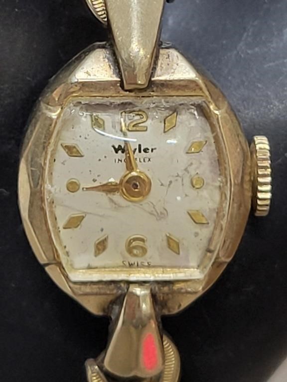 Wyler 10k Gold-filled Ladies Watch