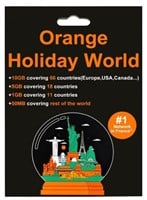 (Sealed/New)Orange Worldwide Prepaid SIM Card -