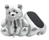 New - (11inches) 2pcs Cute Teddy Bear Slippers,