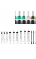 (New) 10 Pack of 10ml 5ml 3ml 1ml Syringe With