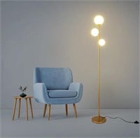 3 Globe Mid Century Modern Floor Lamp for Living R