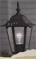 Portfolio Outdoor Post Lantern Black Light $42