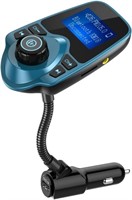 Nulaxy Bluetooth Car FM Transmitter Audio Adapter
