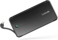 Luxtude 10000mAh Portable Charger for iPhone Built