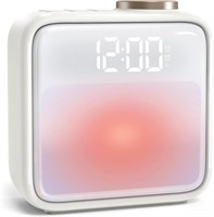 AIRIVO Alarm Clock Night Lights, Built-in Battery