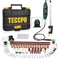 TECCPO Rotary Tool Kit 1.8 amp, 10000-40000RPM Pow