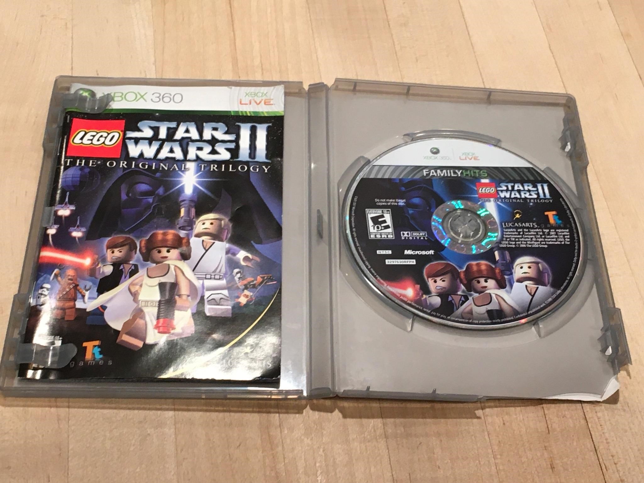 Xbox360 platinum. Lego Star Wars complete saga