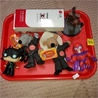 Tray of Pop Culture Collectibles