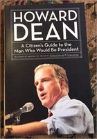 Howard Dean Presidential Candidate Political Book