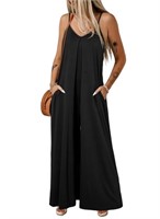 Dokotoo Women's Loose Black Jumpsuits for Women Ad