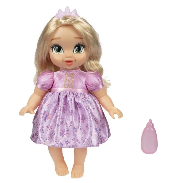 Disney Princess Rapunzel Baby Doll with Baby Bottl