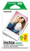 Fujifilm Instax Mini Instant Film Twin Pack (White