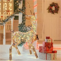 LED Christmas Reindeer  360 Lights  Outdoor
