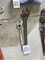 Proto wrenches 16" & 12"