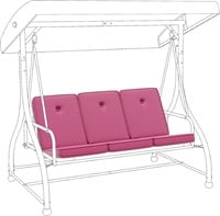 Swing Cushion, Waterproof 3-Seat Outdoor