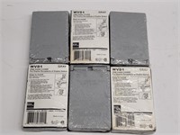 6pk One Gang Covers  Gray  WVD1