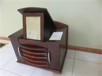Large jewelry box with mirror